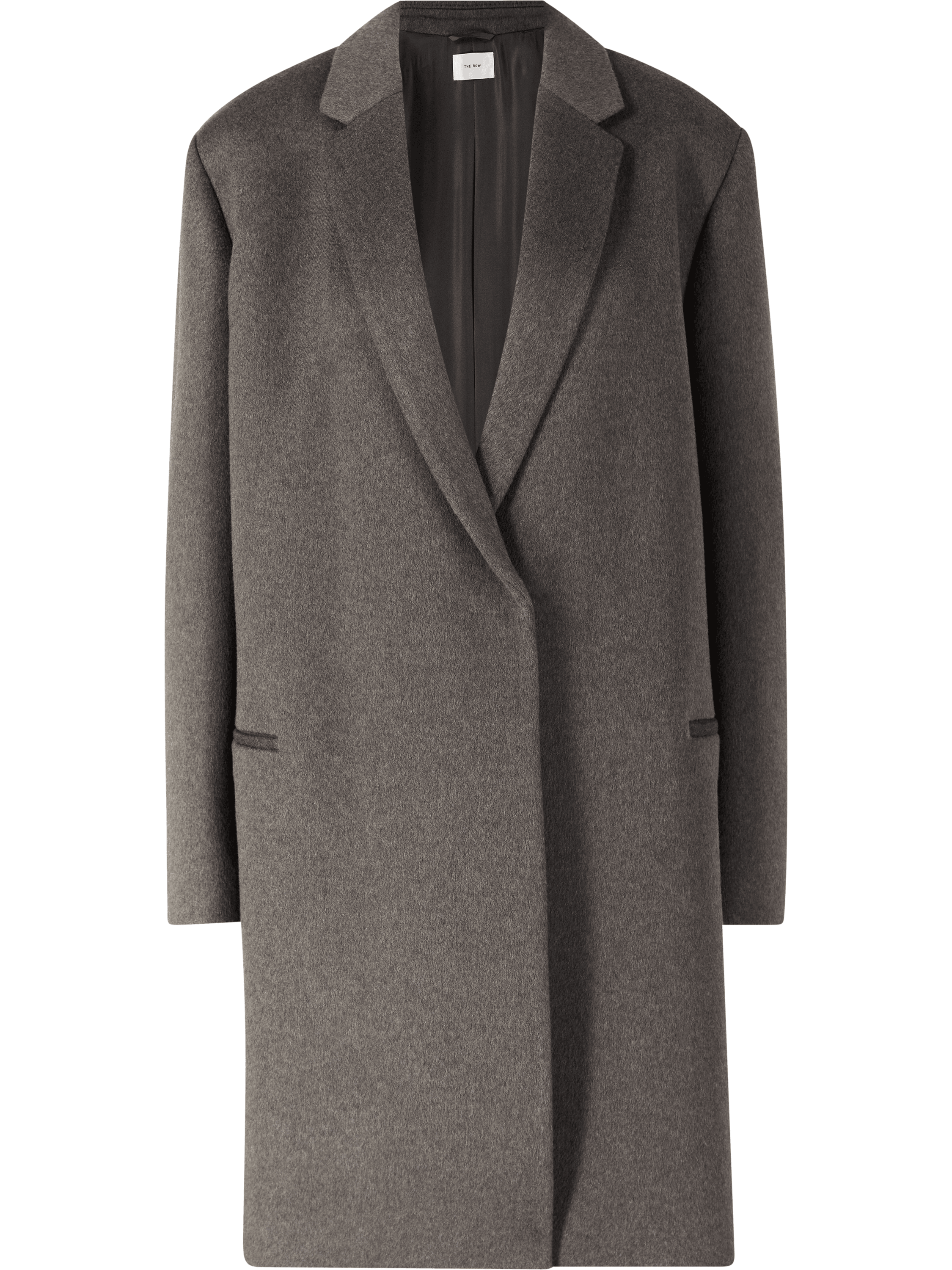 Cashmere-Mantel 'Ciel' Grau