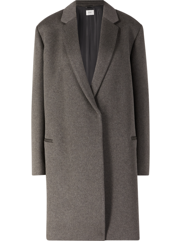 Cashmere-Mantel 'Ciel' Grau