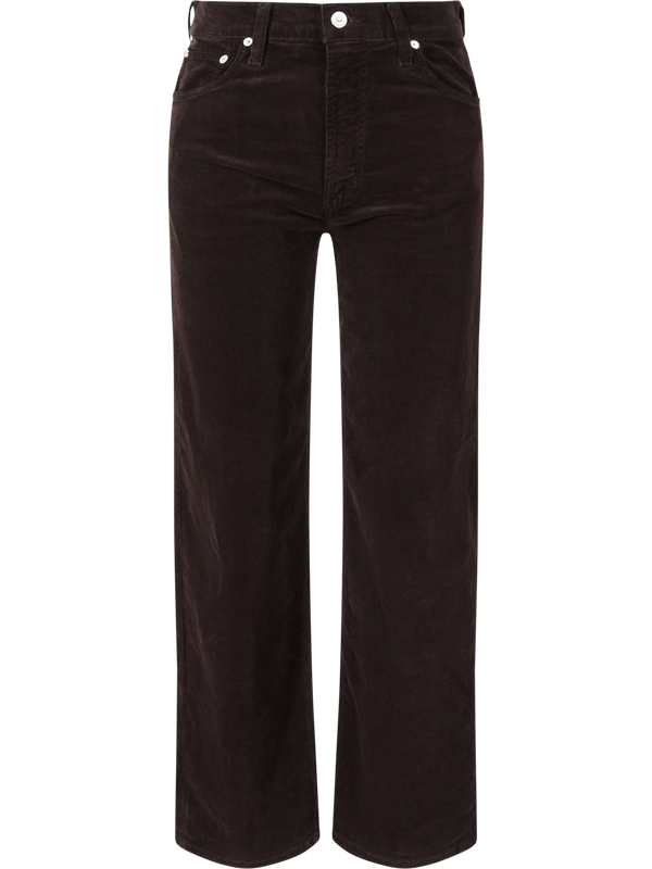 Straight-Leg Cordhose 'Palma' Dunkelbraun