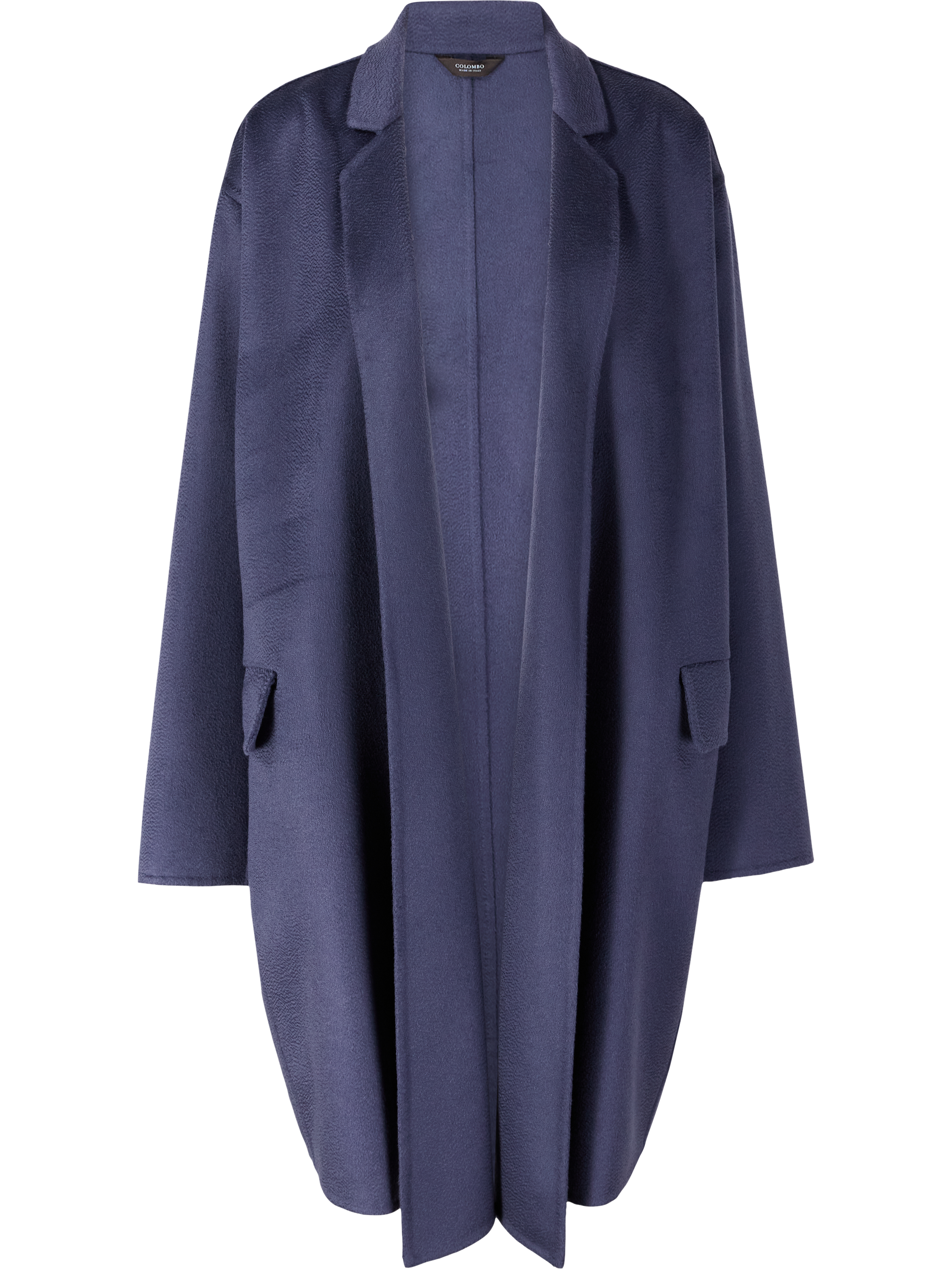 Colombo Cashmere-Mantel Indigo Blau, Produktansicht – UNGER.DE