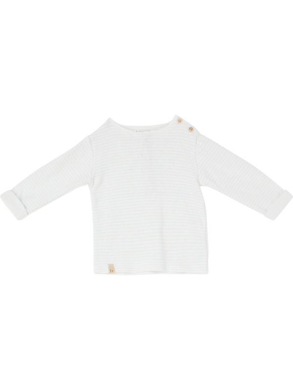 'Aubin' Striped Jumper – Light Blue