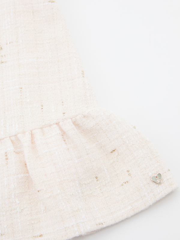 Tweed-Kleid 'Robe29' Nude