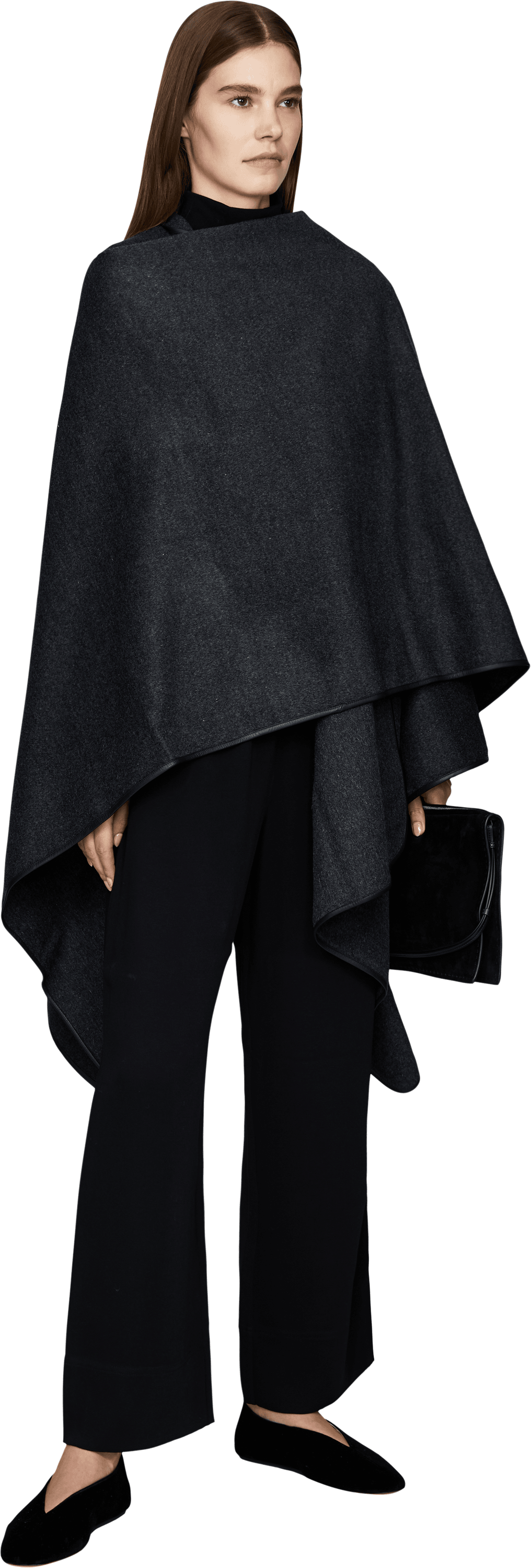 TOTEME Black trousers, Modelview – UNGER.DE