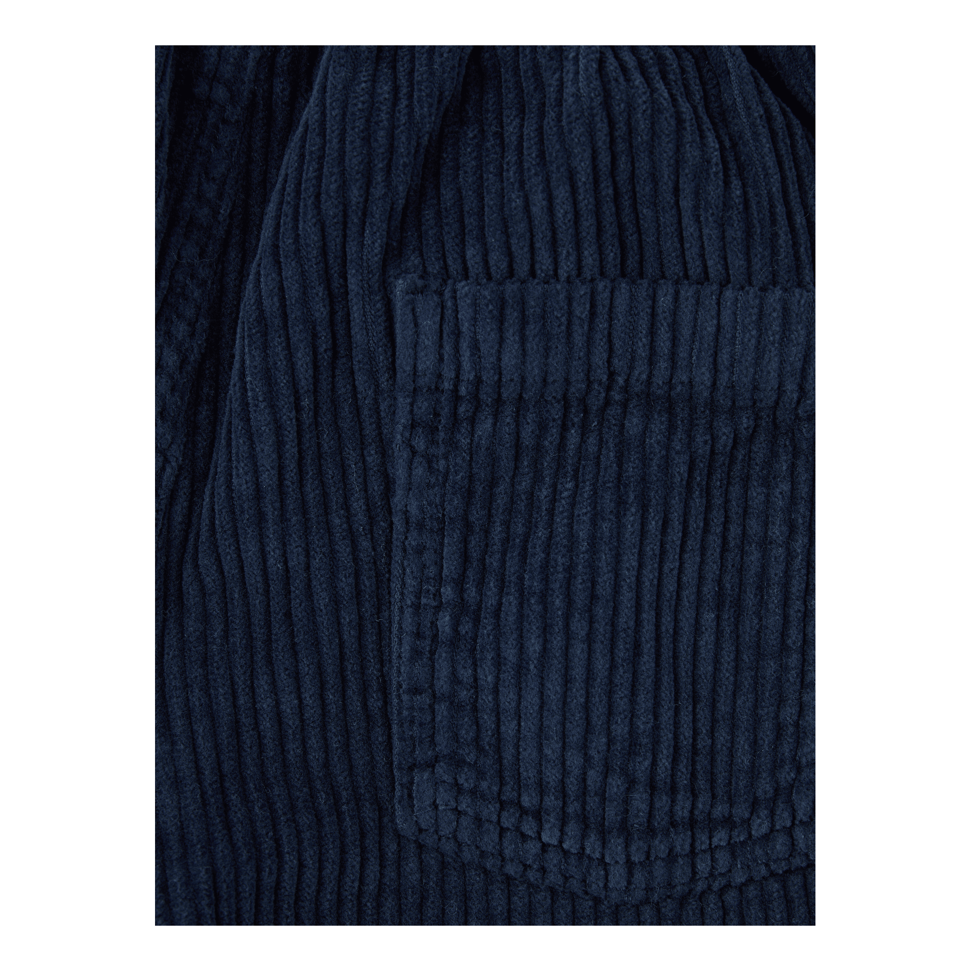 The New Society Cordhose 'Elio' Marineblau, Frontansicht – UNGER.DE