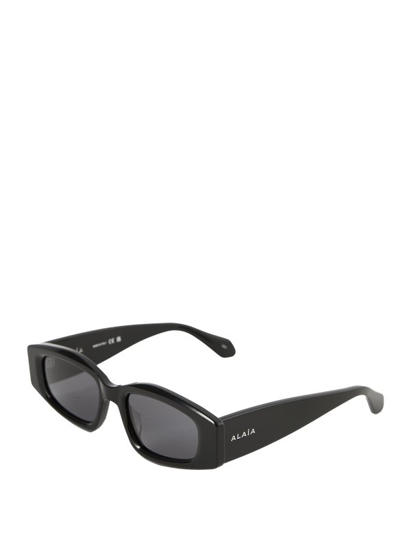 Sonnenbrille 'Oval 79' Schwarz