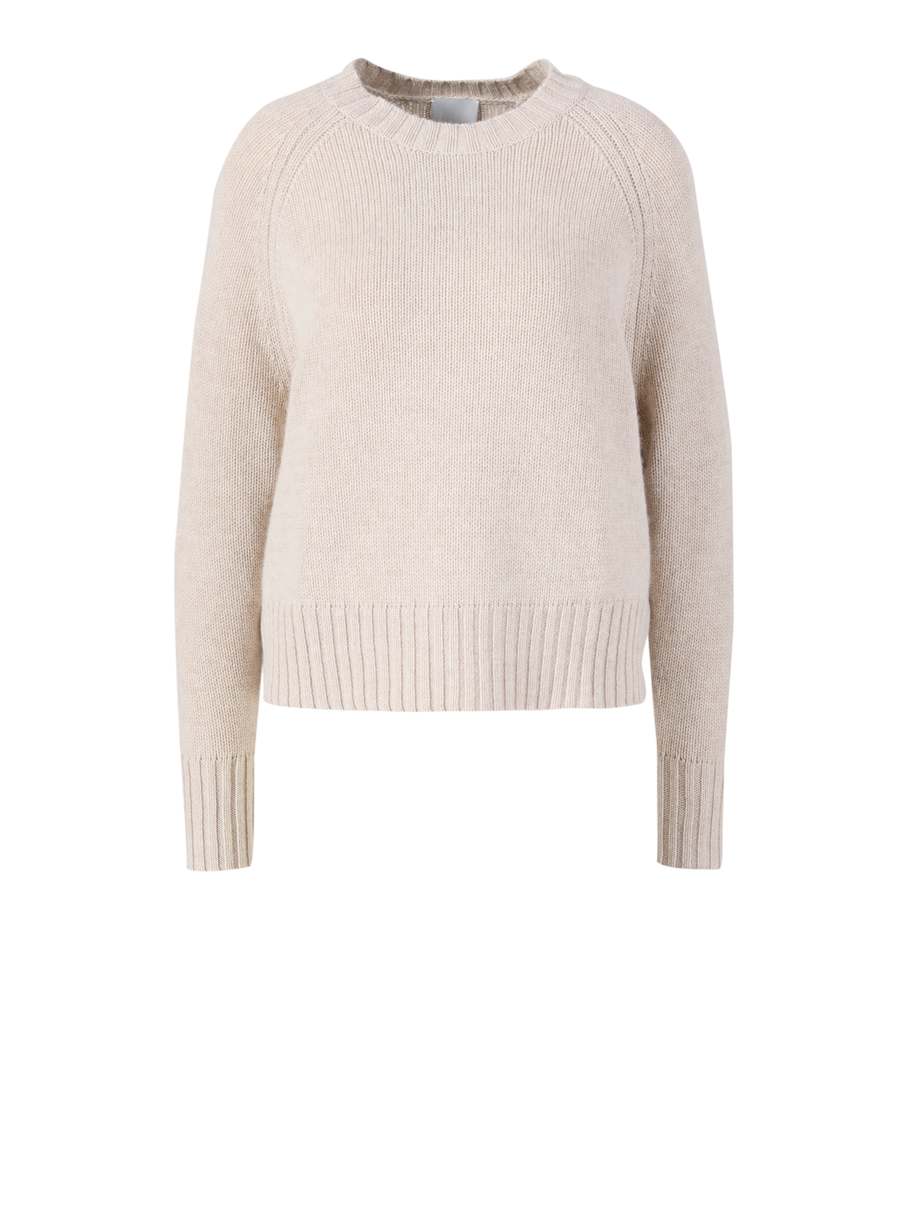 Woll-Cashmere-Pullover Beige