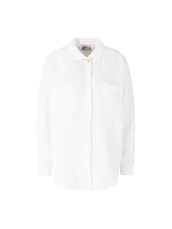 Linen shirt 'Faiyum' white
