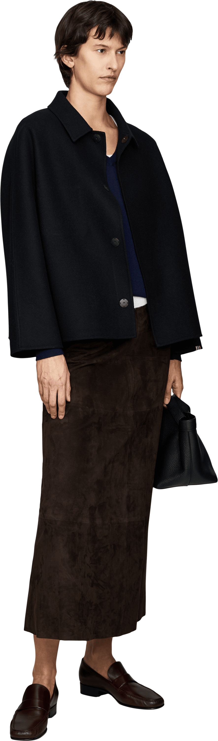 extreme cashmere x Woll-Cashmere-Jacke 'n°526 Jamie' Schwarz – UNGER.DE