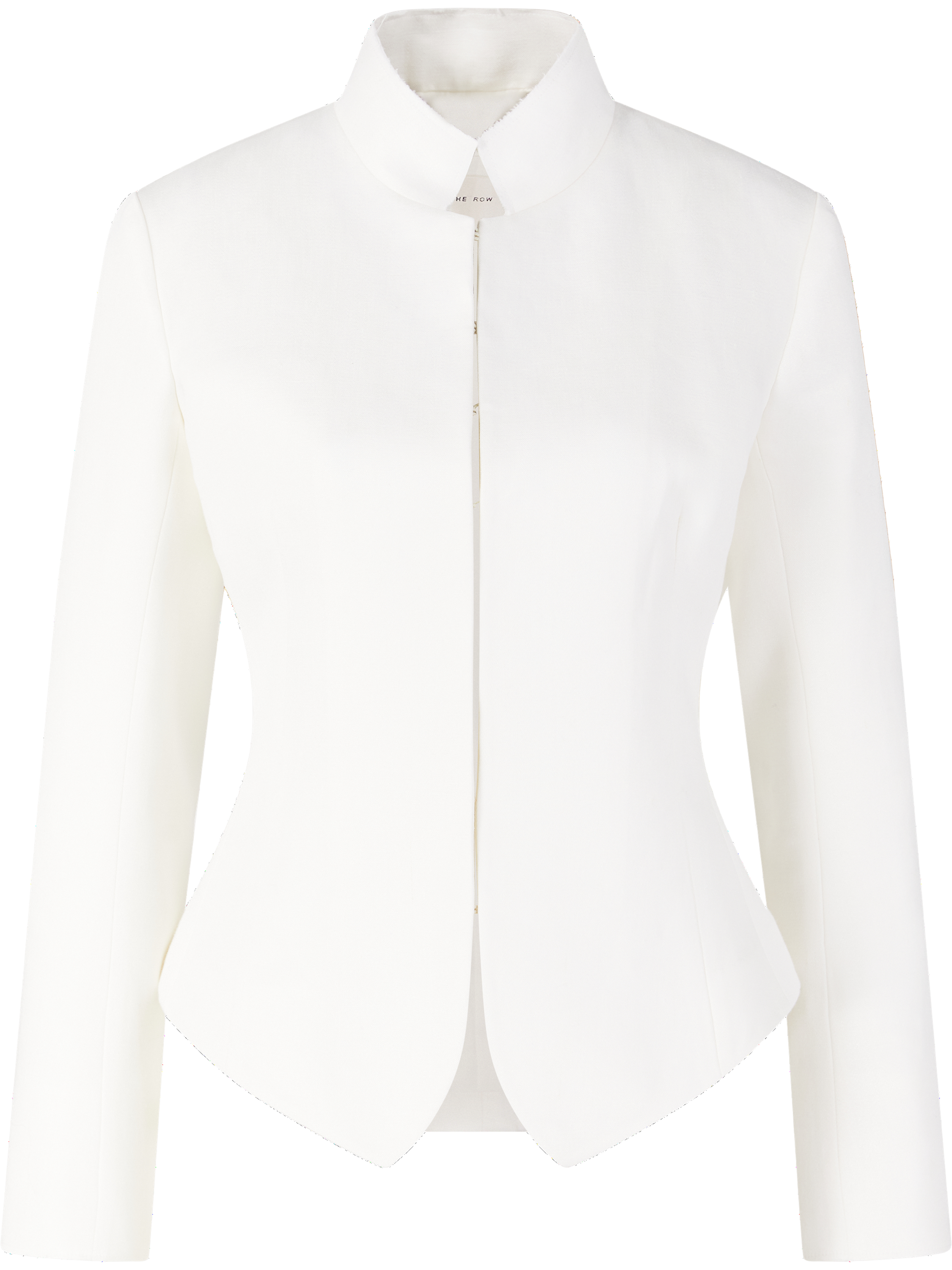 Fitted linen blazer 'Brianda' white