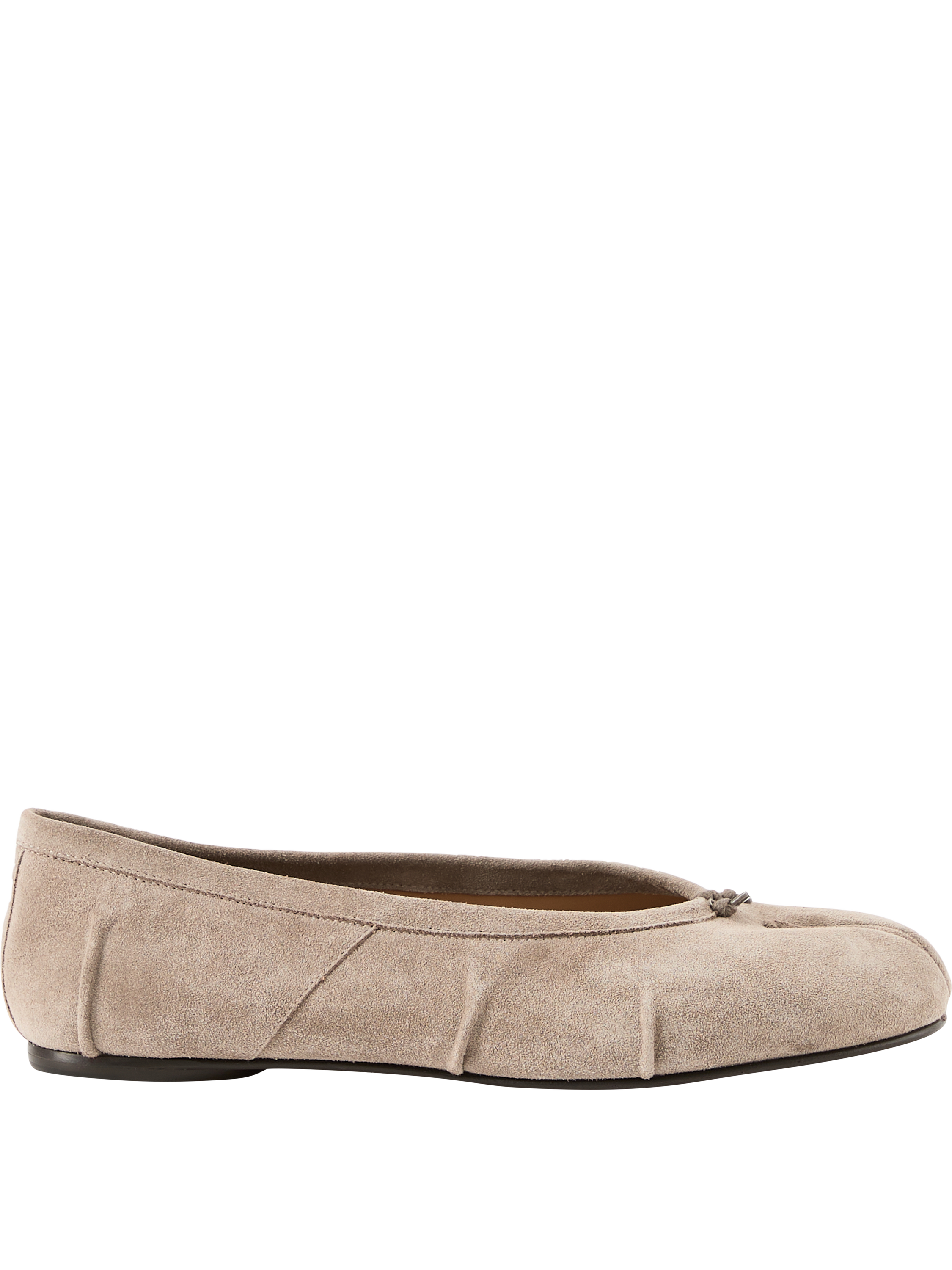 Maison Margiela 'Tabi' Ballerina Flats, Anthracite, Product view – UNGER.DE