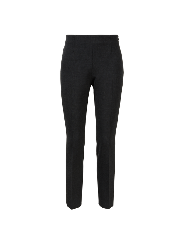 Stoffhose mit Reißverschluss Dunkelgrau