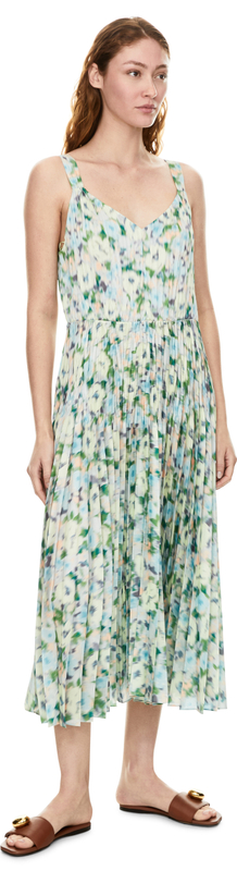 Plissiertes Midikleid Multi