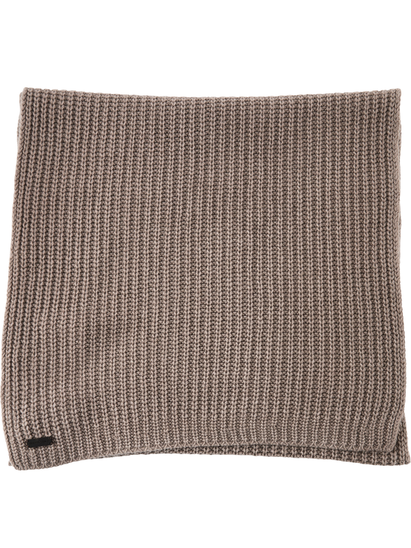'Harva' Cashmere Scarf, Taupe, Stonewashed