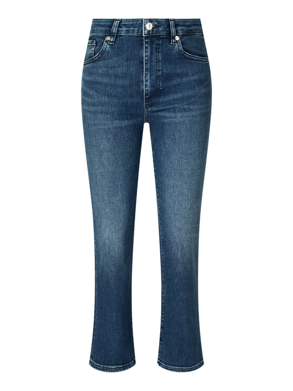 Boot-cut jeans 'The Reboot Crop' in mid-blue