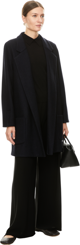 Cashmere-Polopullover 'Naara' Black