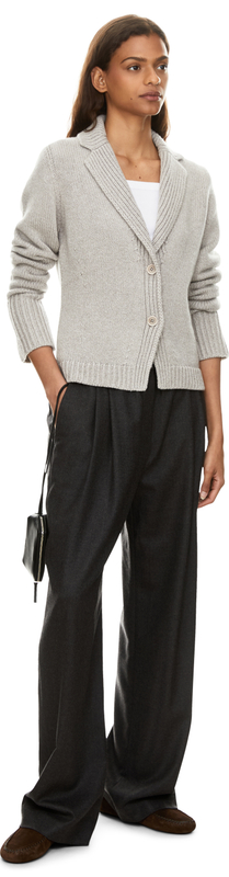 Cashmere-Strickjacke 'Belarita' Pebble