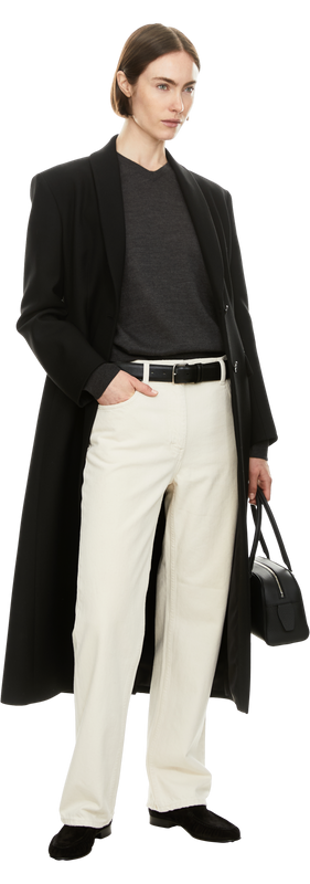 Cashmere-Seidenpullover 'Ondre' Anthrazit