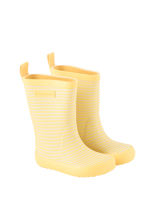Gestreifte Gummistiefel 'Charly Sunflower' Gelb