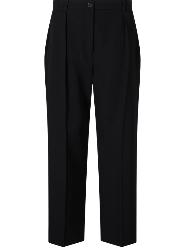 Woollen trousers 'Darios' black