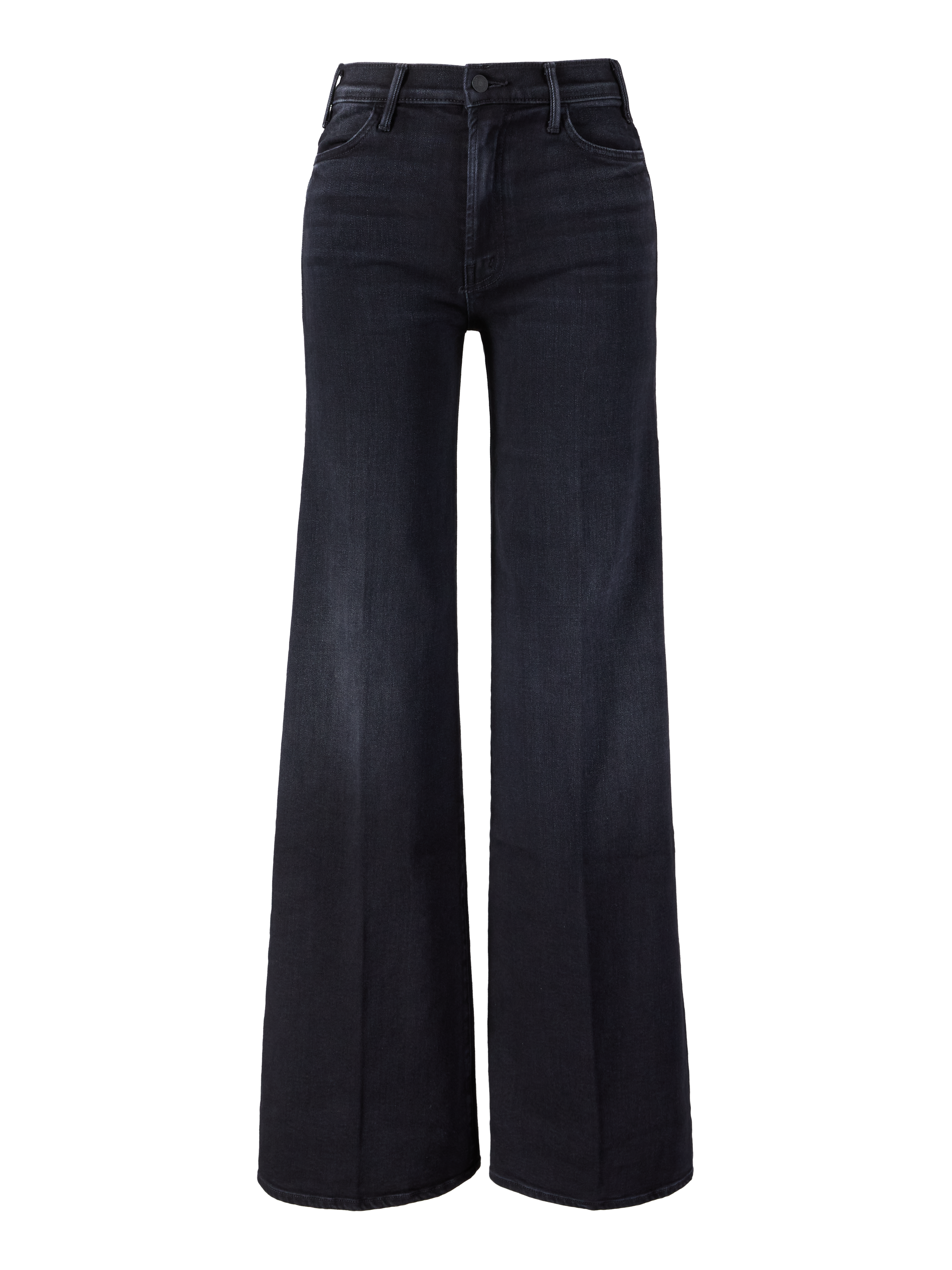 Wide-Leg-Jeans 'The Hustler Roller Heel' Schwarz