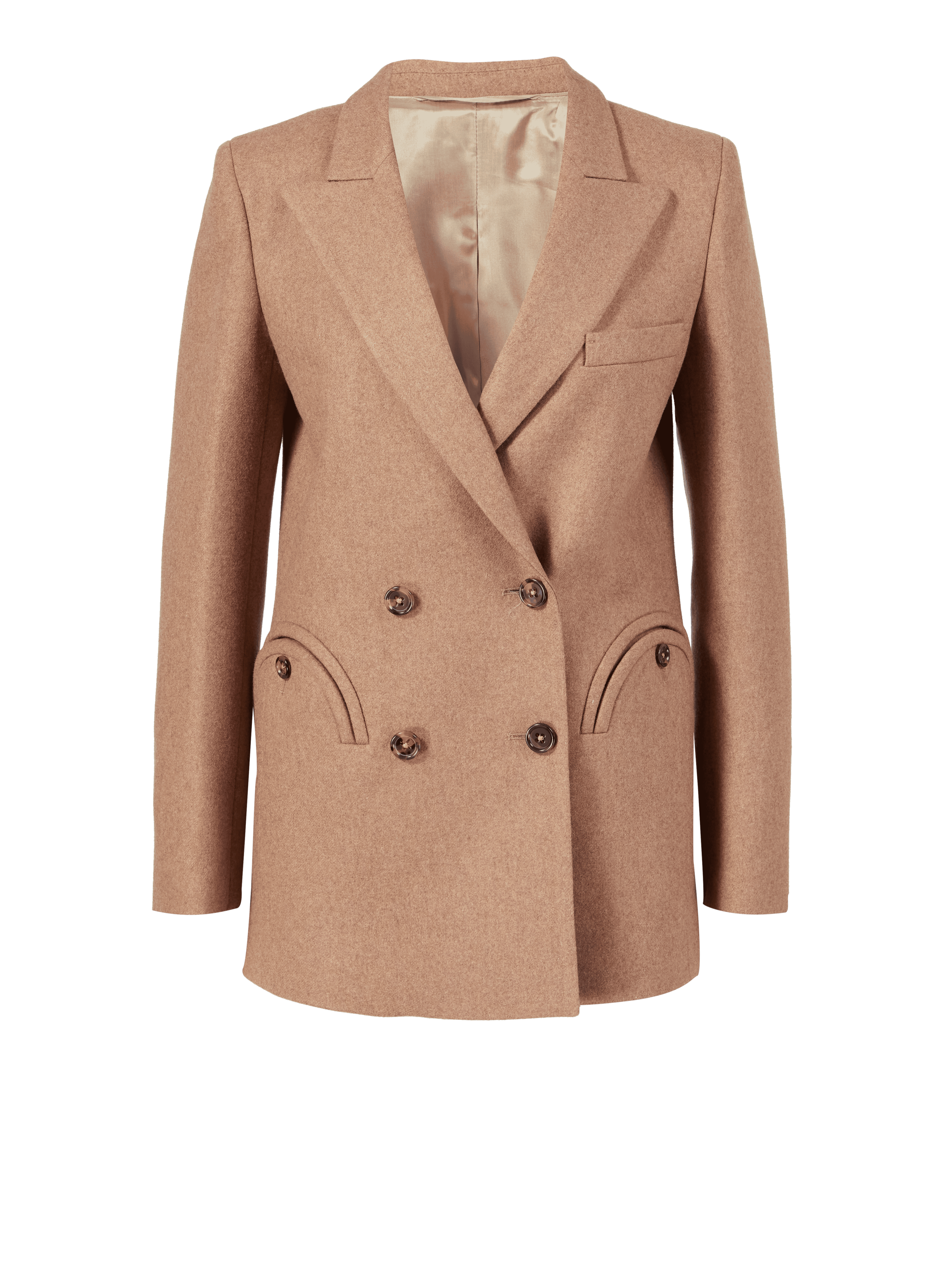 Woll-Cashmere-Blazer 'Cholita' Braun