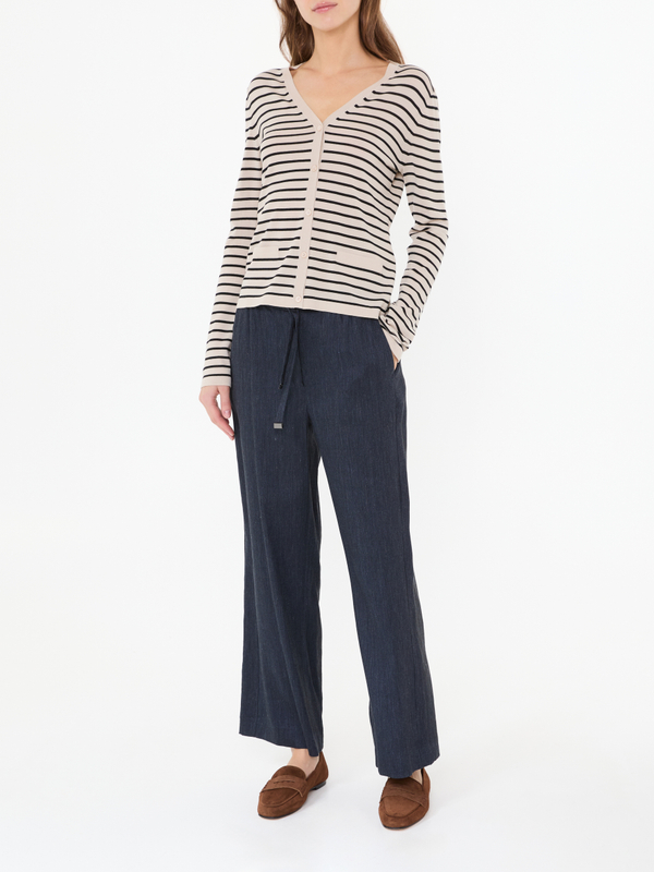 Wollstrickjacke 'Kenya' Beige