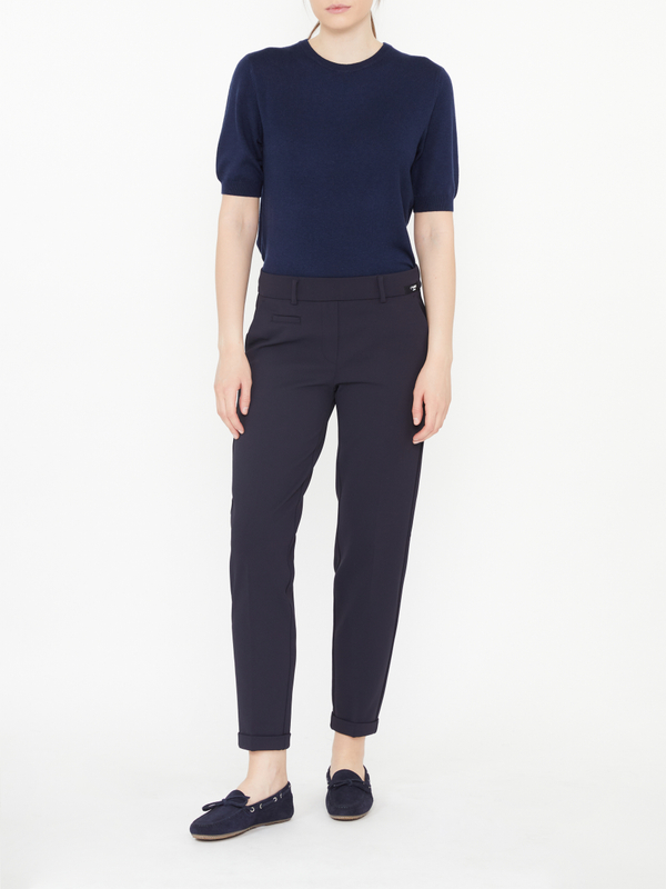 Stoffhose 'Kim' Marineblau