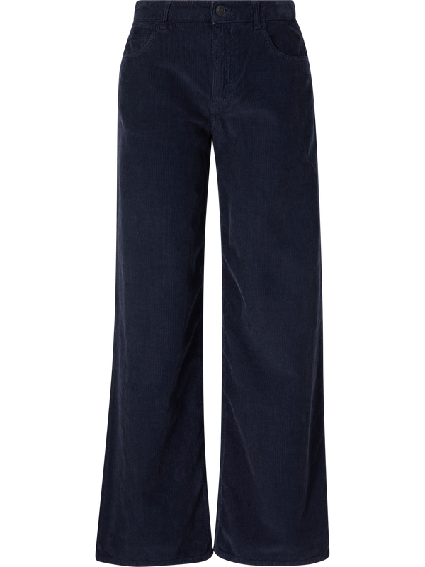 Cordhose 'Eglitta' Marineblau