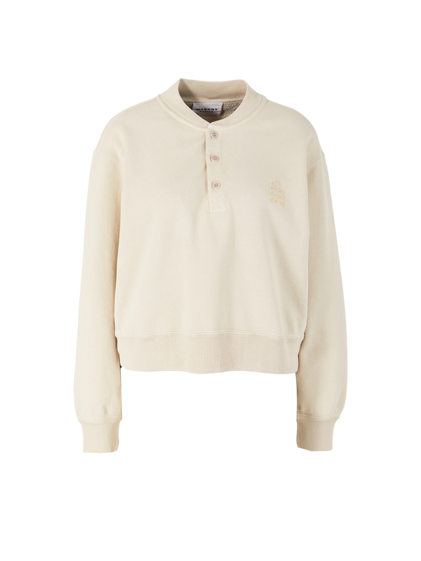 Sweatshirt 'Simony' Beige