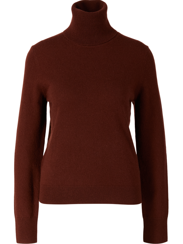 Terea cashmere jumper with a roll neck