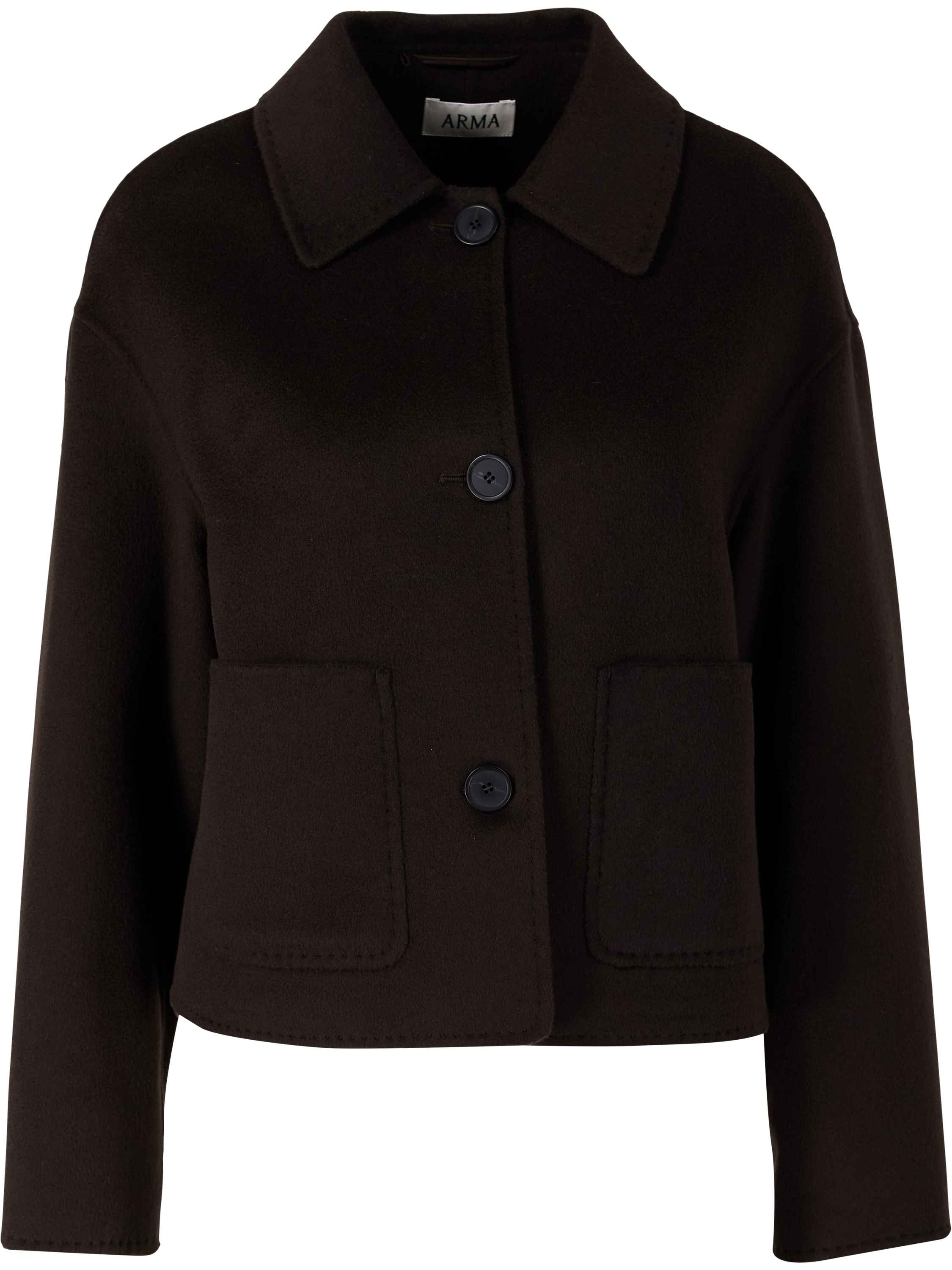 Wolljacke 'Kerry' Dunkelbraun