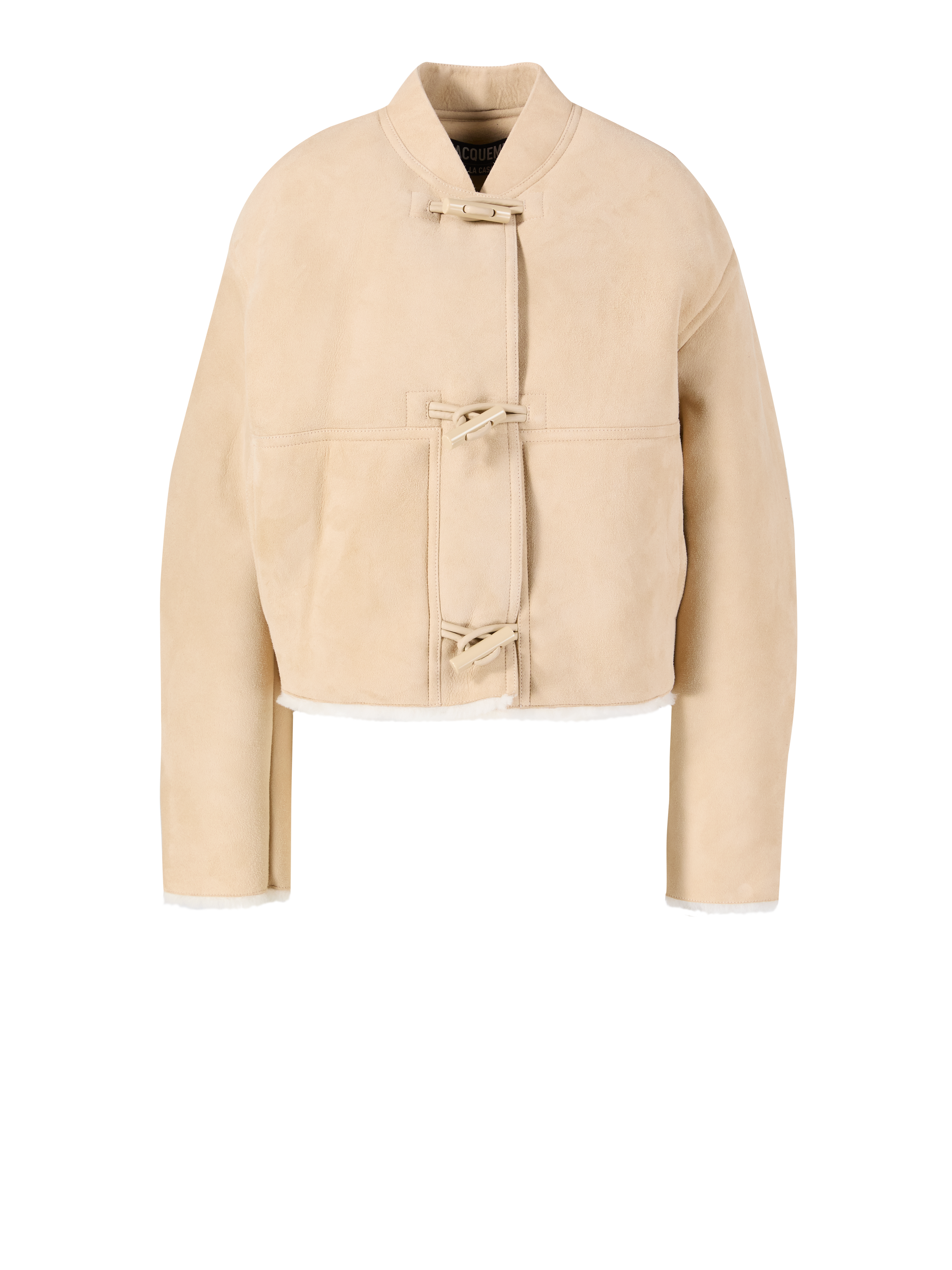 Lammfelljacke 'Le Blouson Telo' Beige