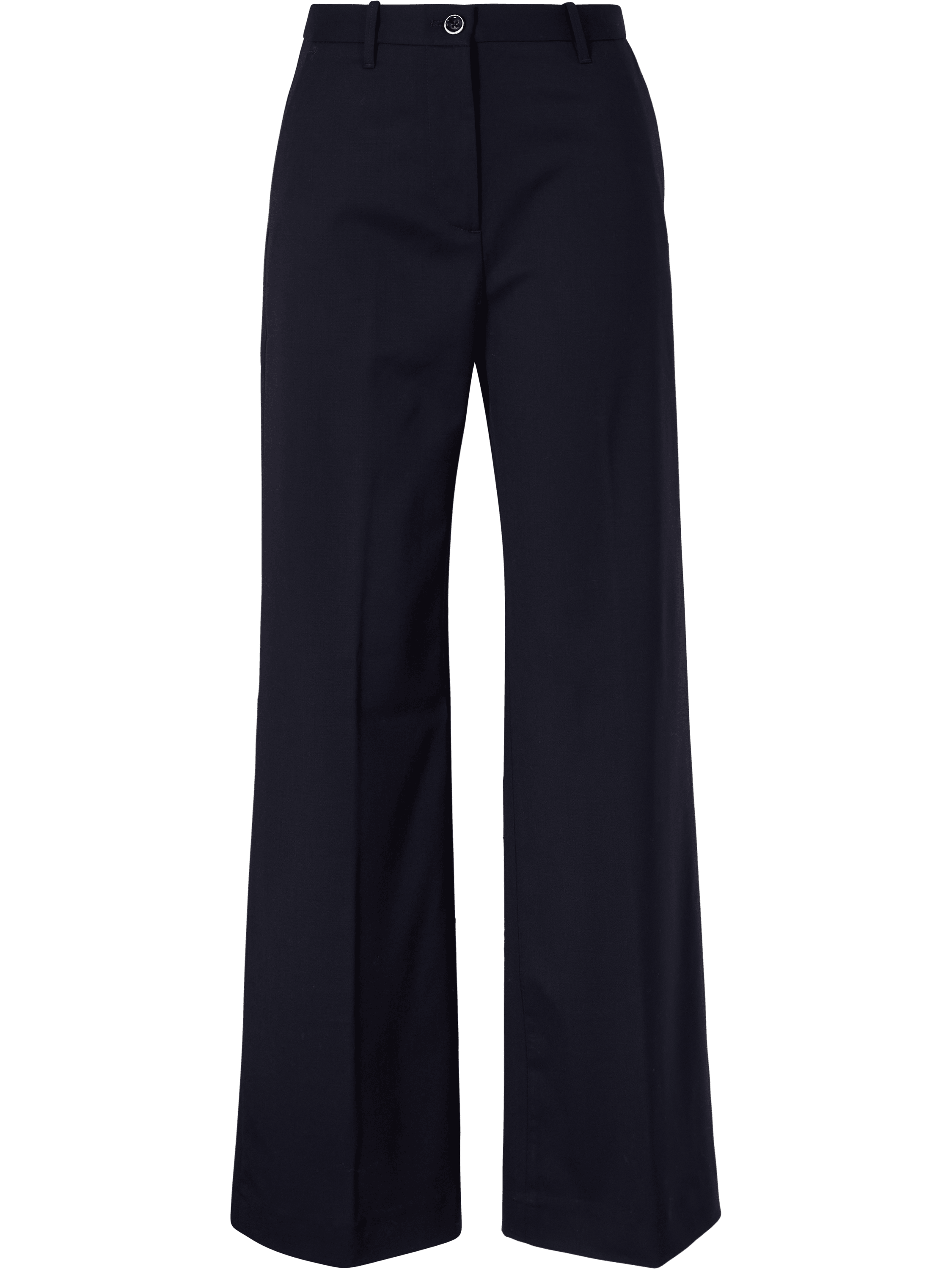 nine:inthe:morning Wollhose 'Nala' Marineblau, Produktansicht – UNGER.DE