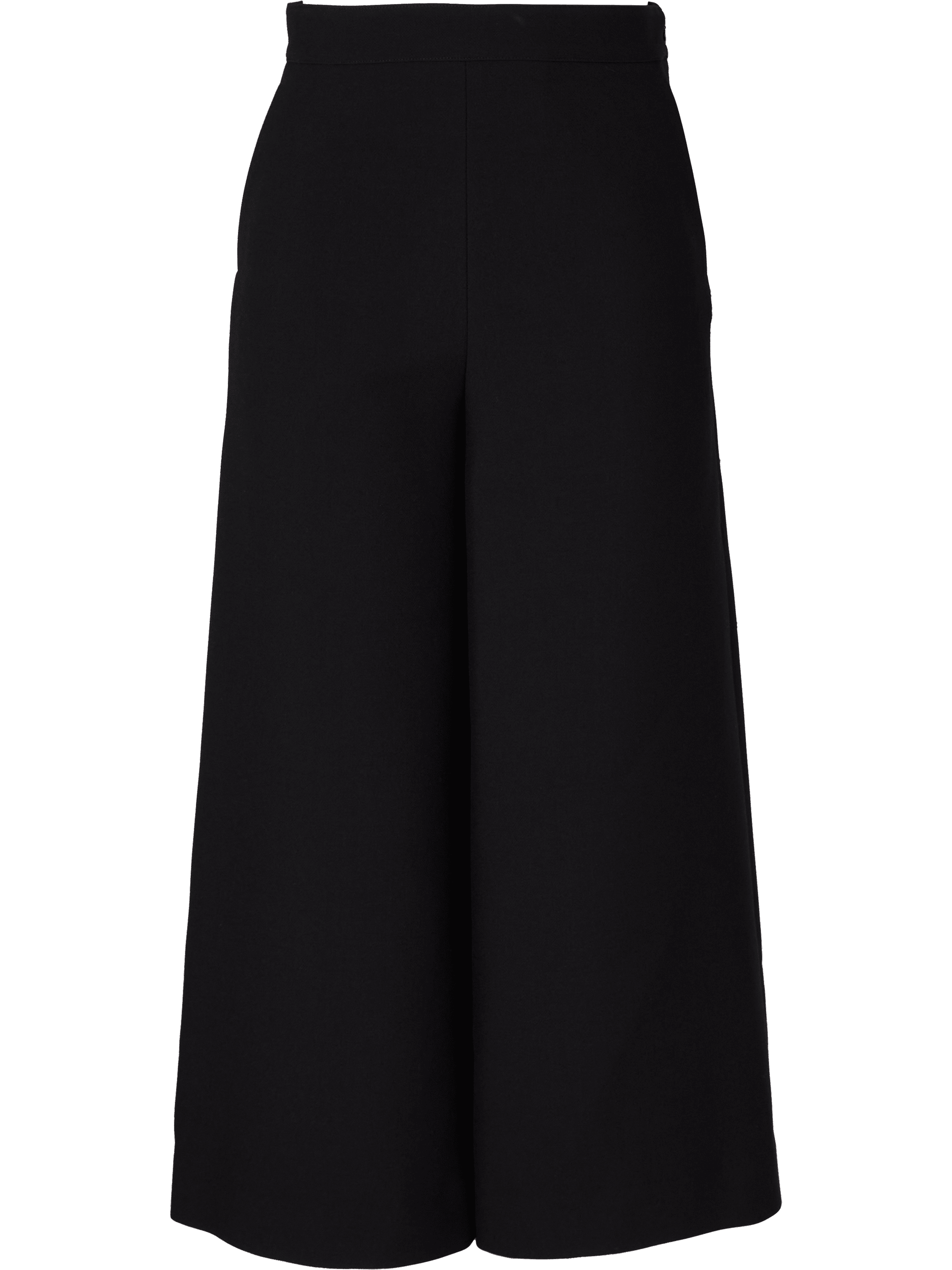 Culotte aus Wolle Schwarz