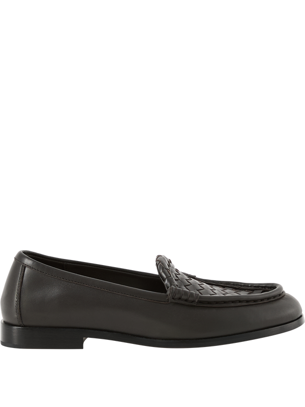 Loafer 'Silenzio' aus Lammleder Espresso