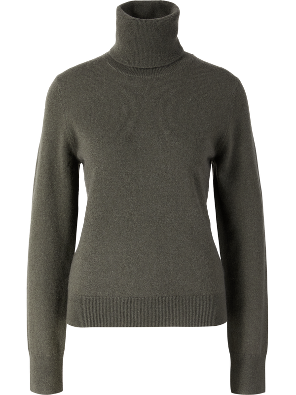 Thyme cashmere jumper with a roll neck