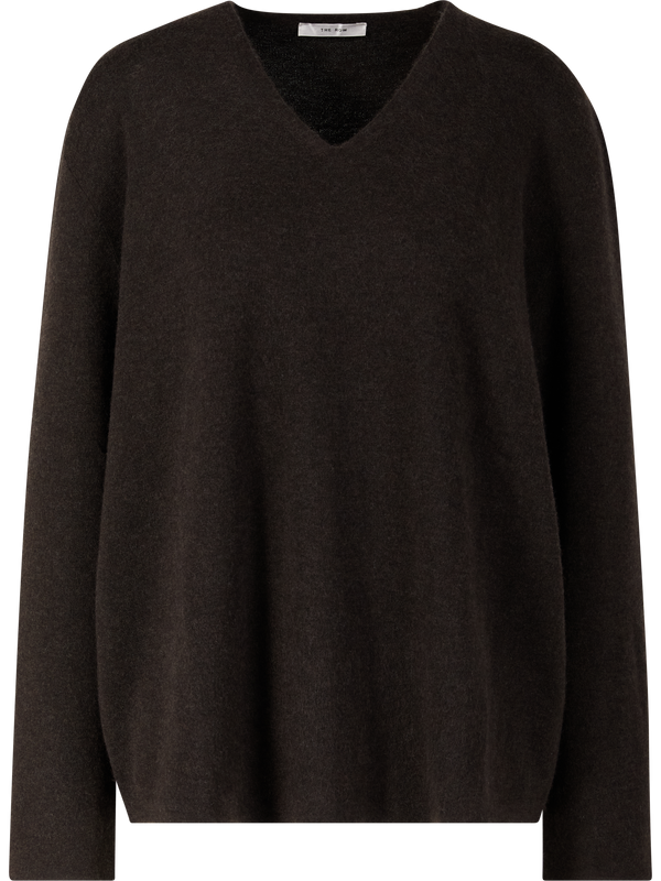 Cashmere-Pullover 'Purin' Dunkelbraun