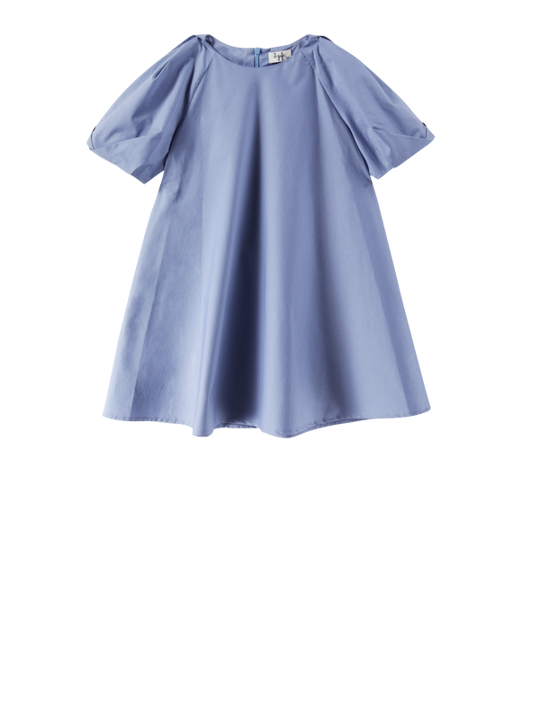 Kleid Taubenblau