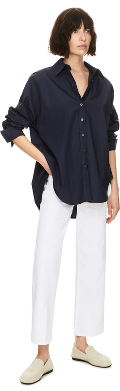 Oversized Shirt 'The Men's' Marineblau