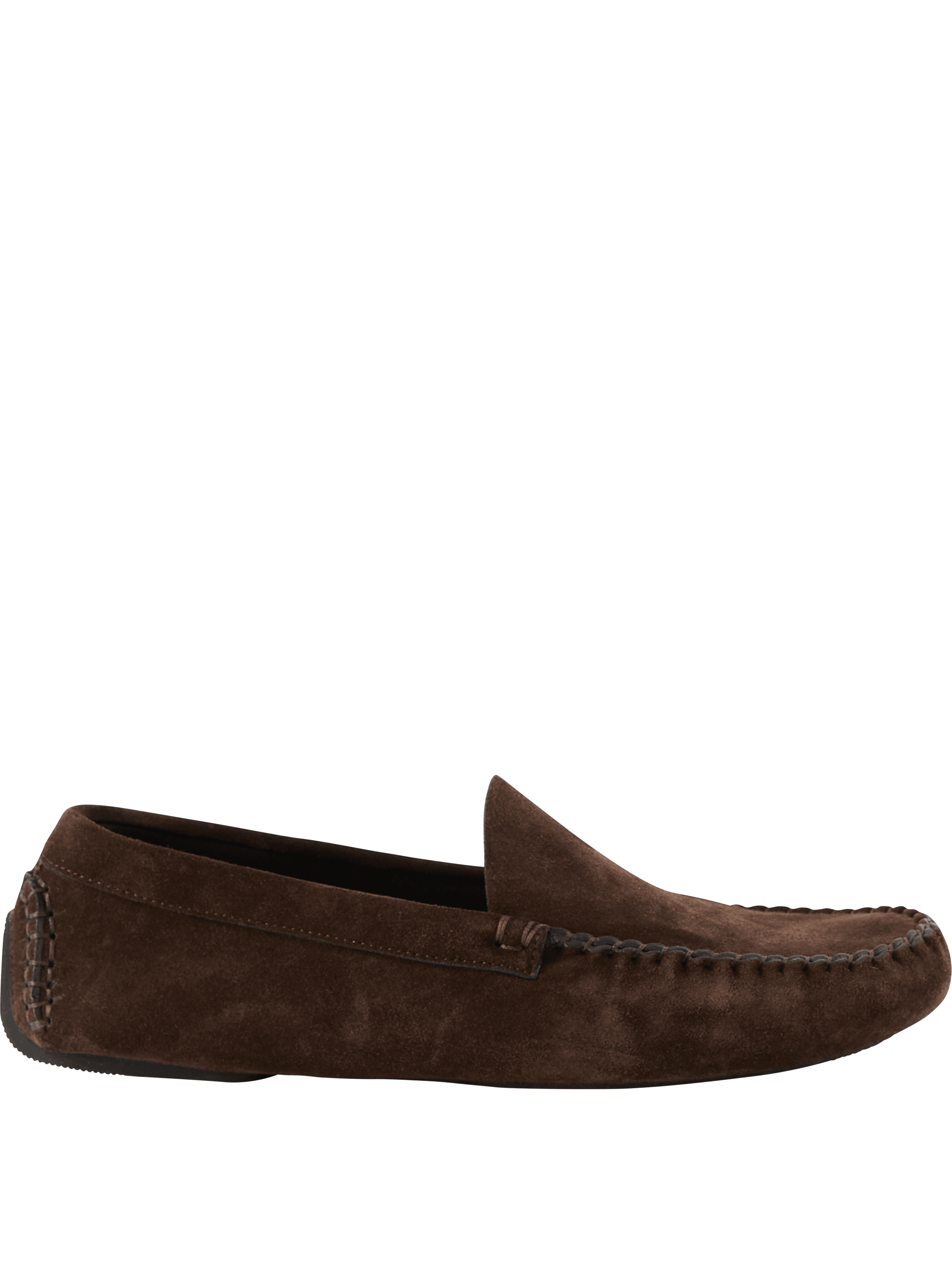 Loafer 'Lucca' aus Veloursleder Dunkelbraun