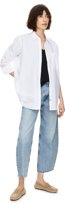 Hemd 'Elsa' aus Baumwolle Weiß