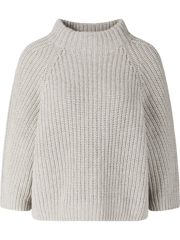 'Fallou' cashmere jumper in pebble grey