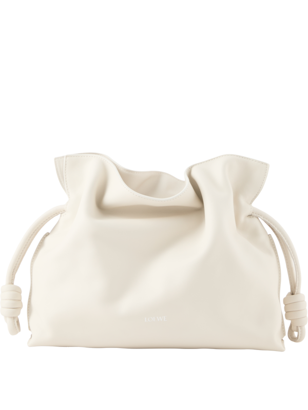 'Flamenco Medium' Soft White Clutch