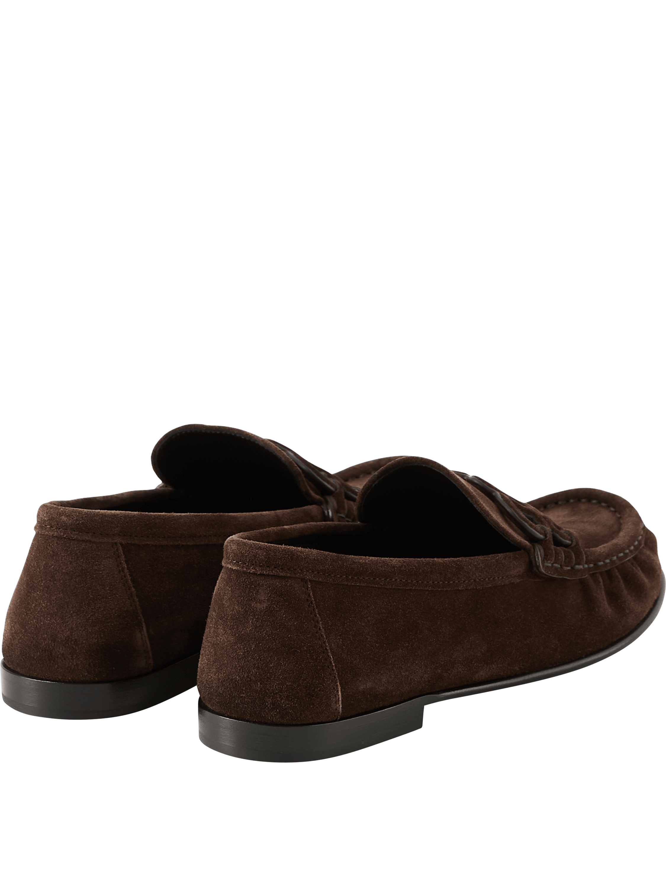 LOEWE Loafer 'Double L' Dunkelbraun, Detailansicht – UNGER.DE