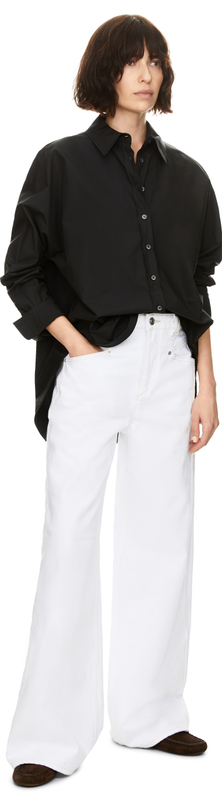 Oversized Shirt 'The Men's' Schwarz