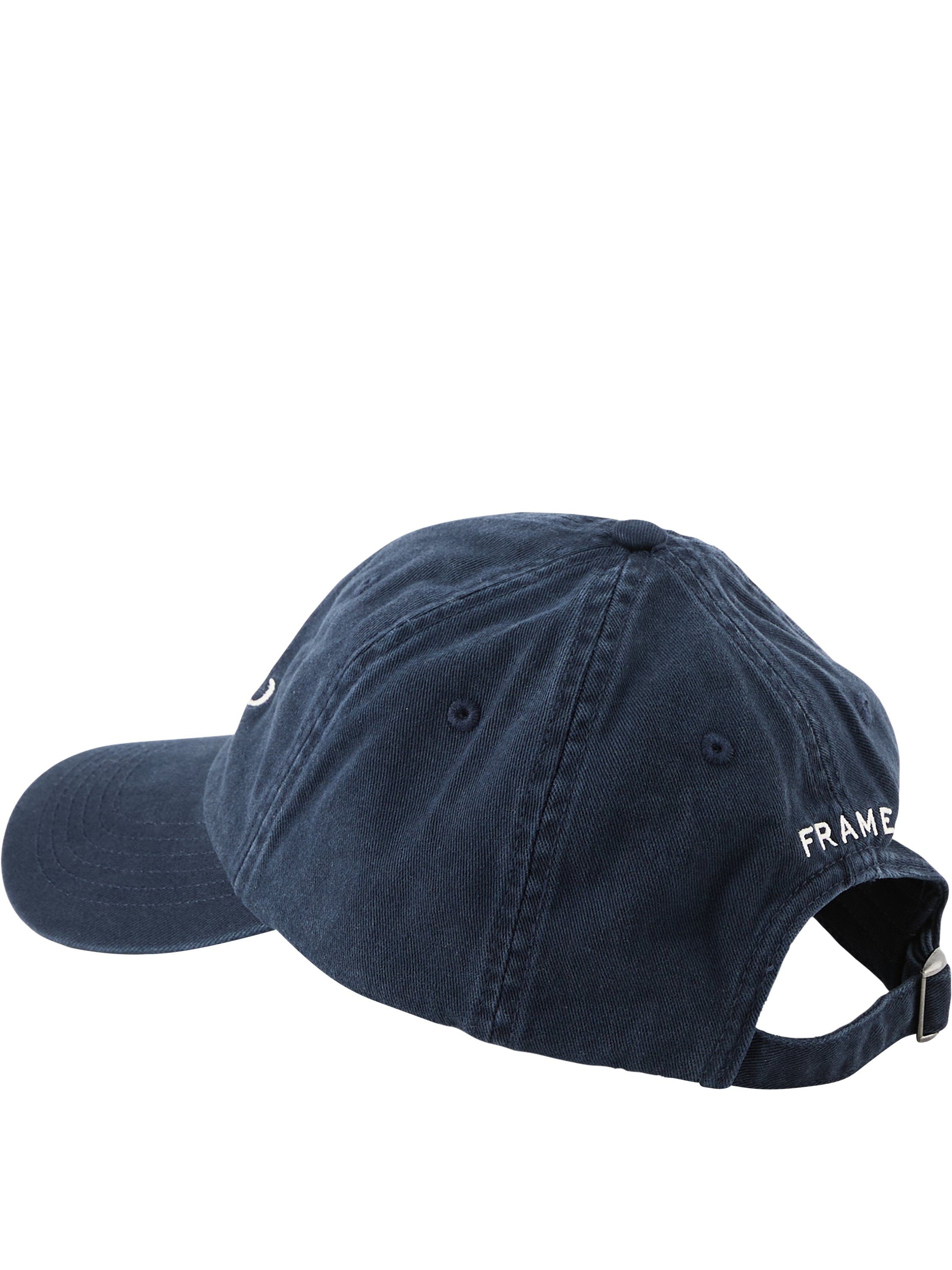 Frame Cap 'Frame x Ritz Paris' Unisex Marineblau, Frontansicht – UNGER.DE