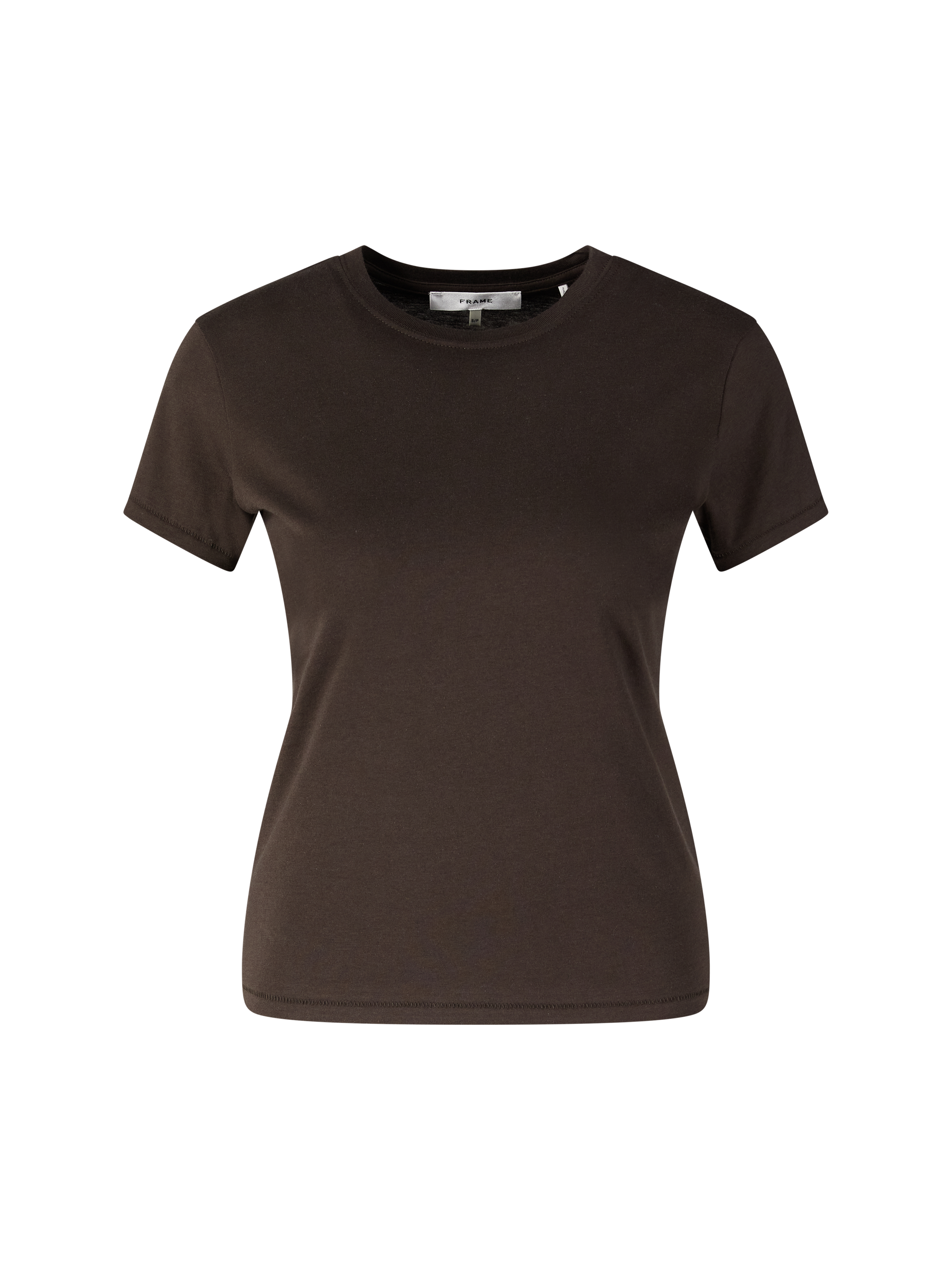 T-Shirt 'The Baby Tee' Braun