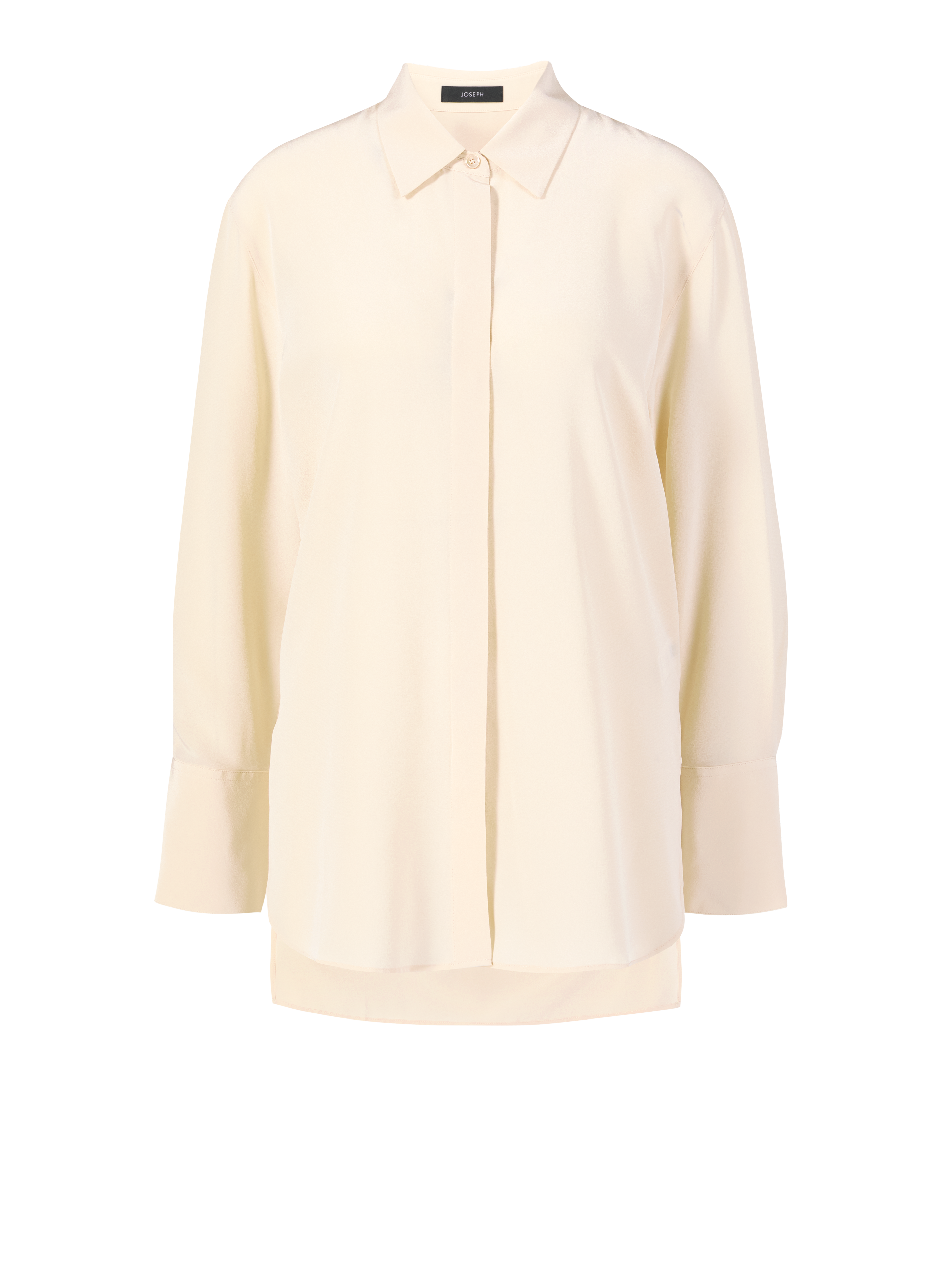 Silk blouse 'Bold' Cream