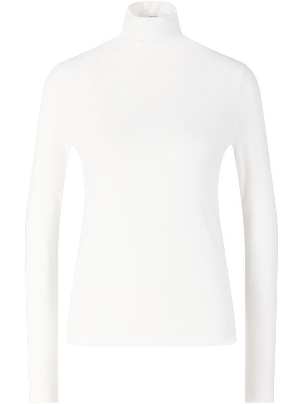 Longsleeve mit Rollkragen Crème