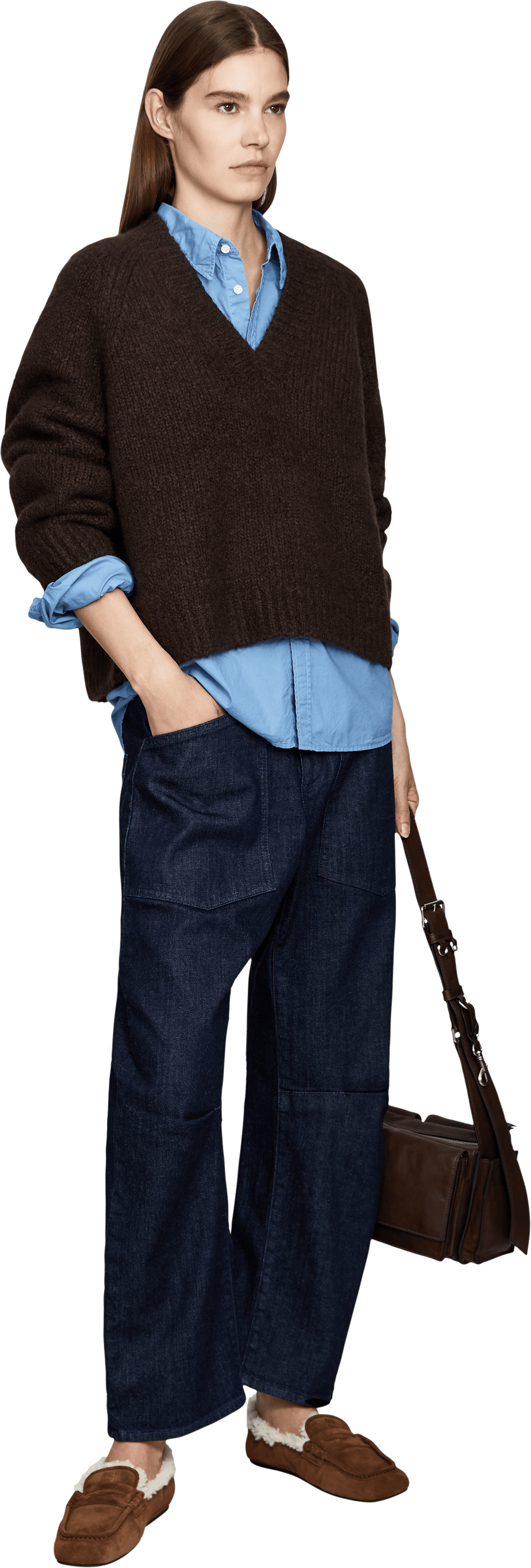 NILI LOTAN Hemd 'Raphael Classic' Mittelblau – UNGER.DE